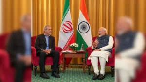 PM Modi Iran President Talk