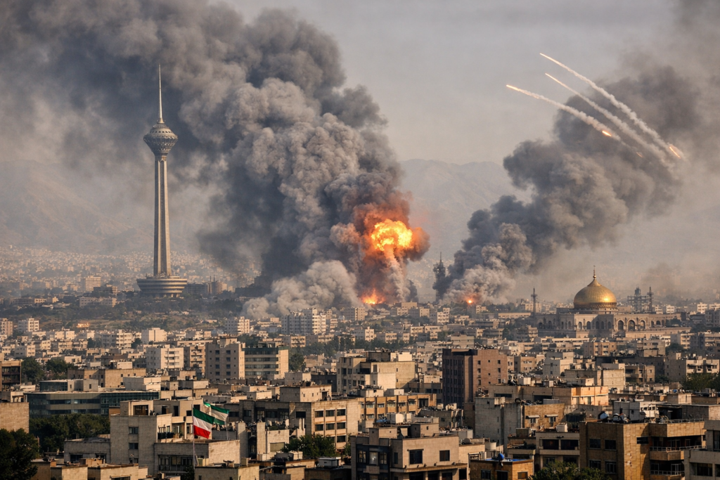 Iran War Escalates: Trump Says Conflict Will End Soon as 40 Killed in Tehran Strikes